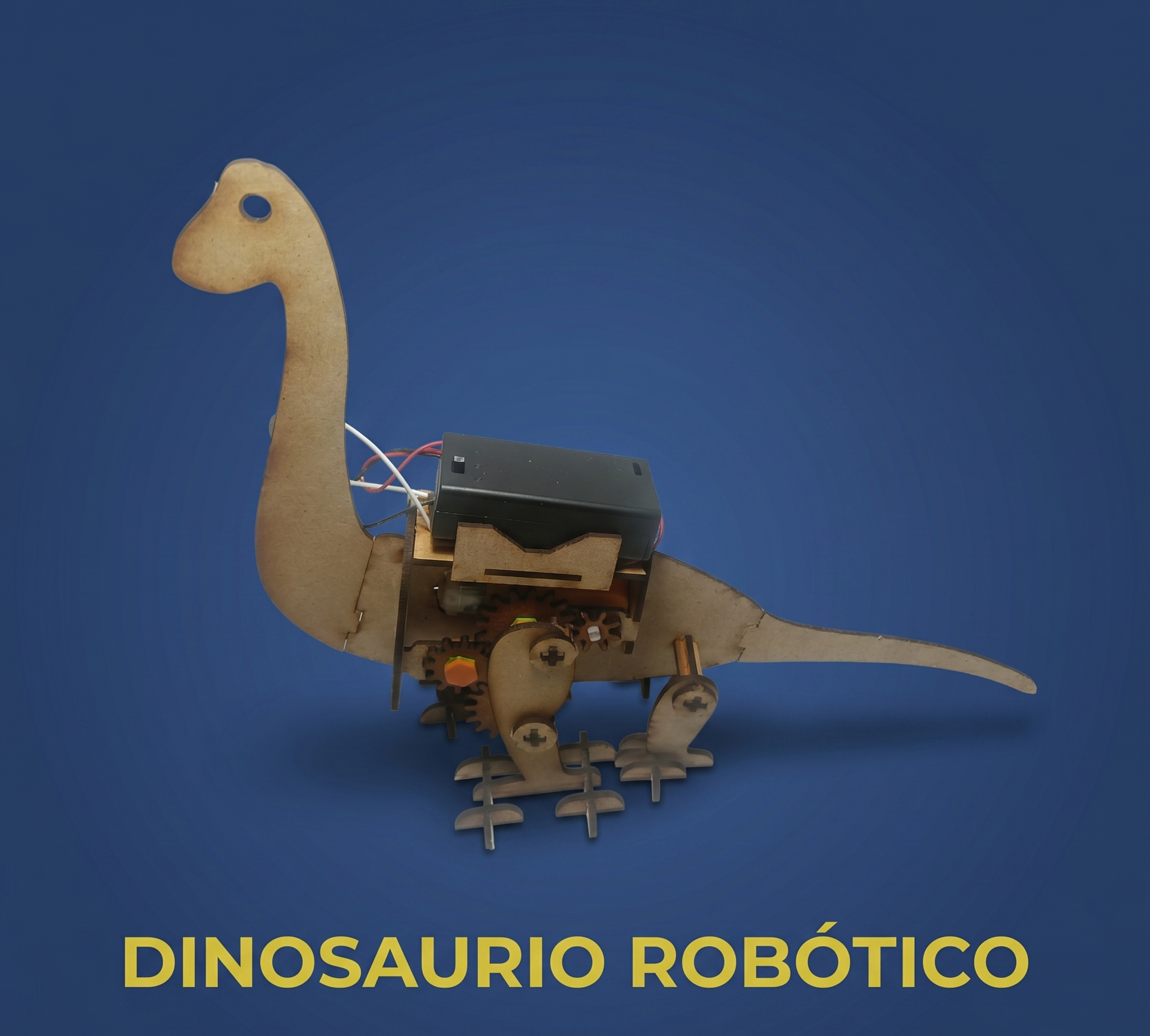 Robot Mecánico Dinosaurio Cuello Largo